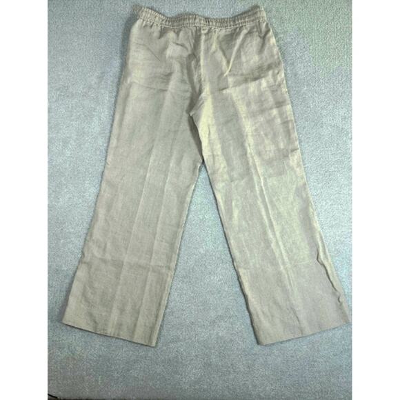 Tommy Bahama Women's Two Palms High Rise Linen Easy Pants Size Medium - Picture 3 of 9